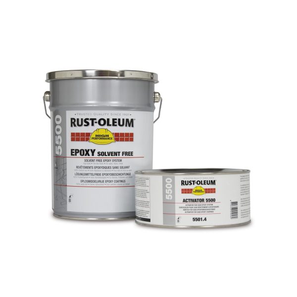 Poolfärg Rust-Oleum 5500 Vit 4 l [A+B]